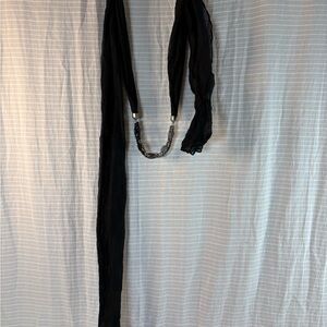 Sassy Jones Malia Turban Wrap. Midnight Storm